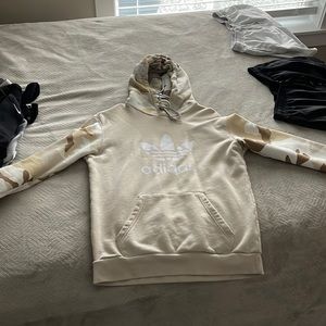 Adidas Camo Sleeved Hoodie